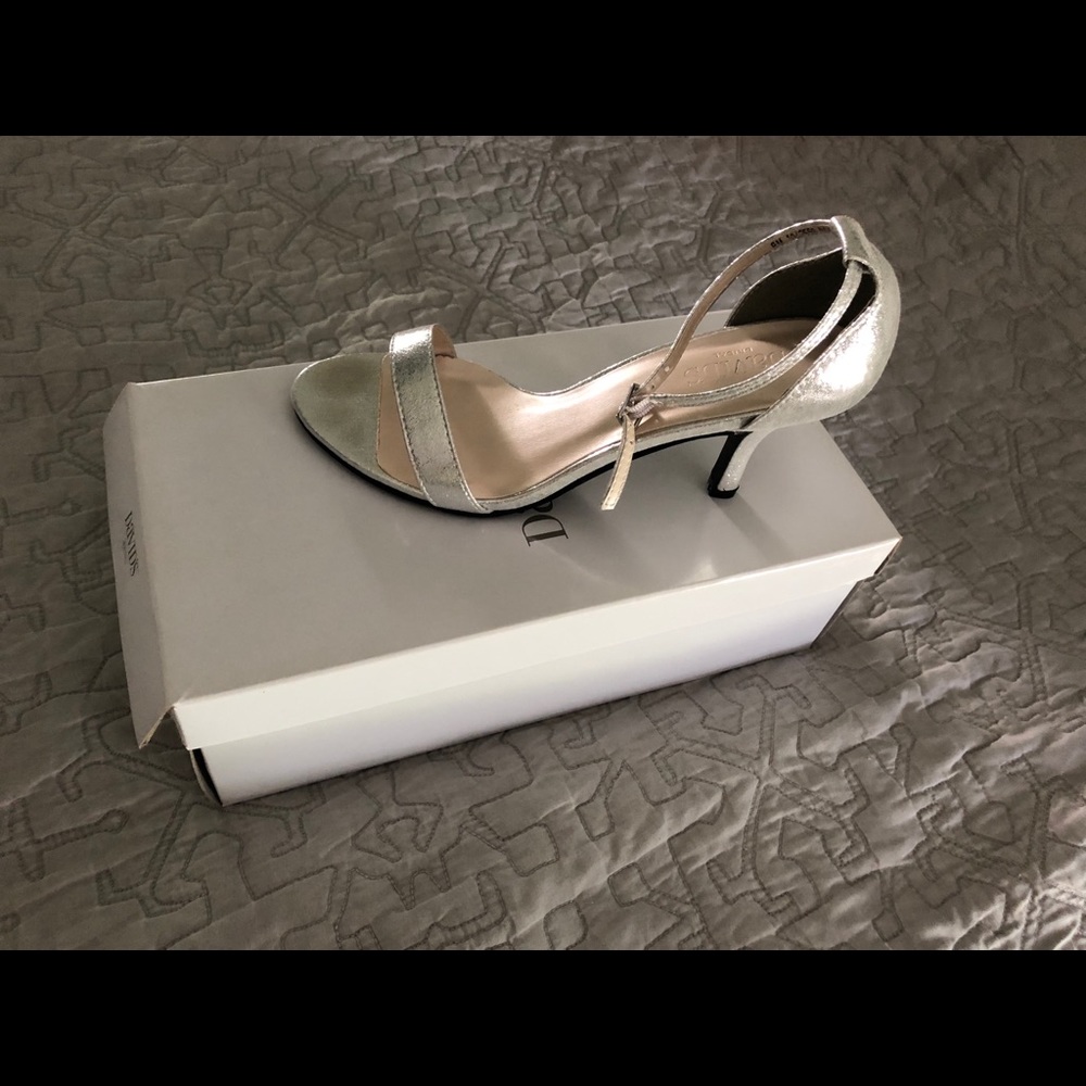 David’s Bridal heels size 8!